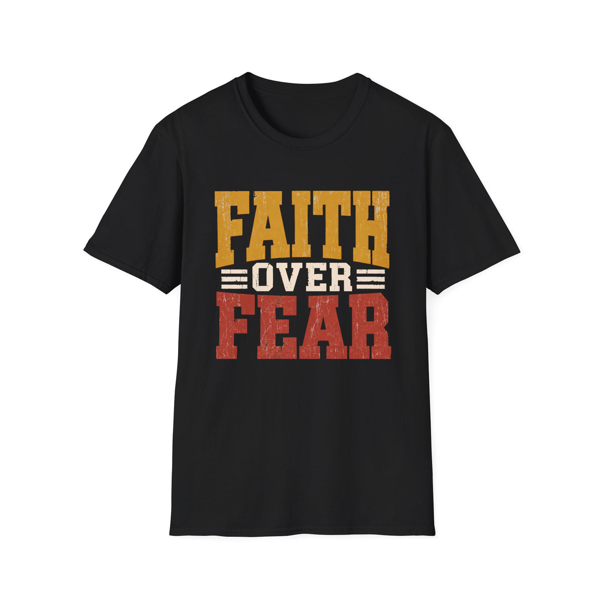 Retro Faith Over Fear T-Shirt