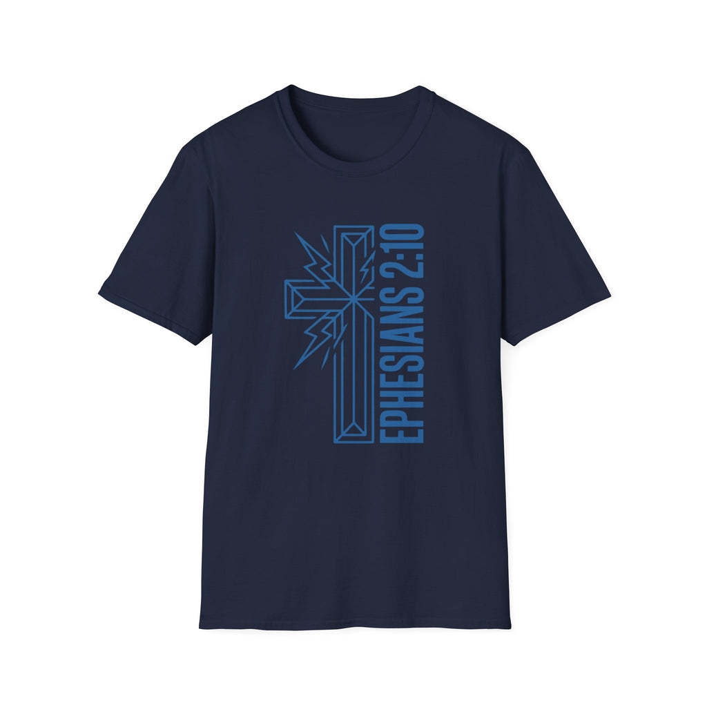 Electric Blue Cross T-Shirt