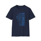 Electric Blue Cross T-Shirt