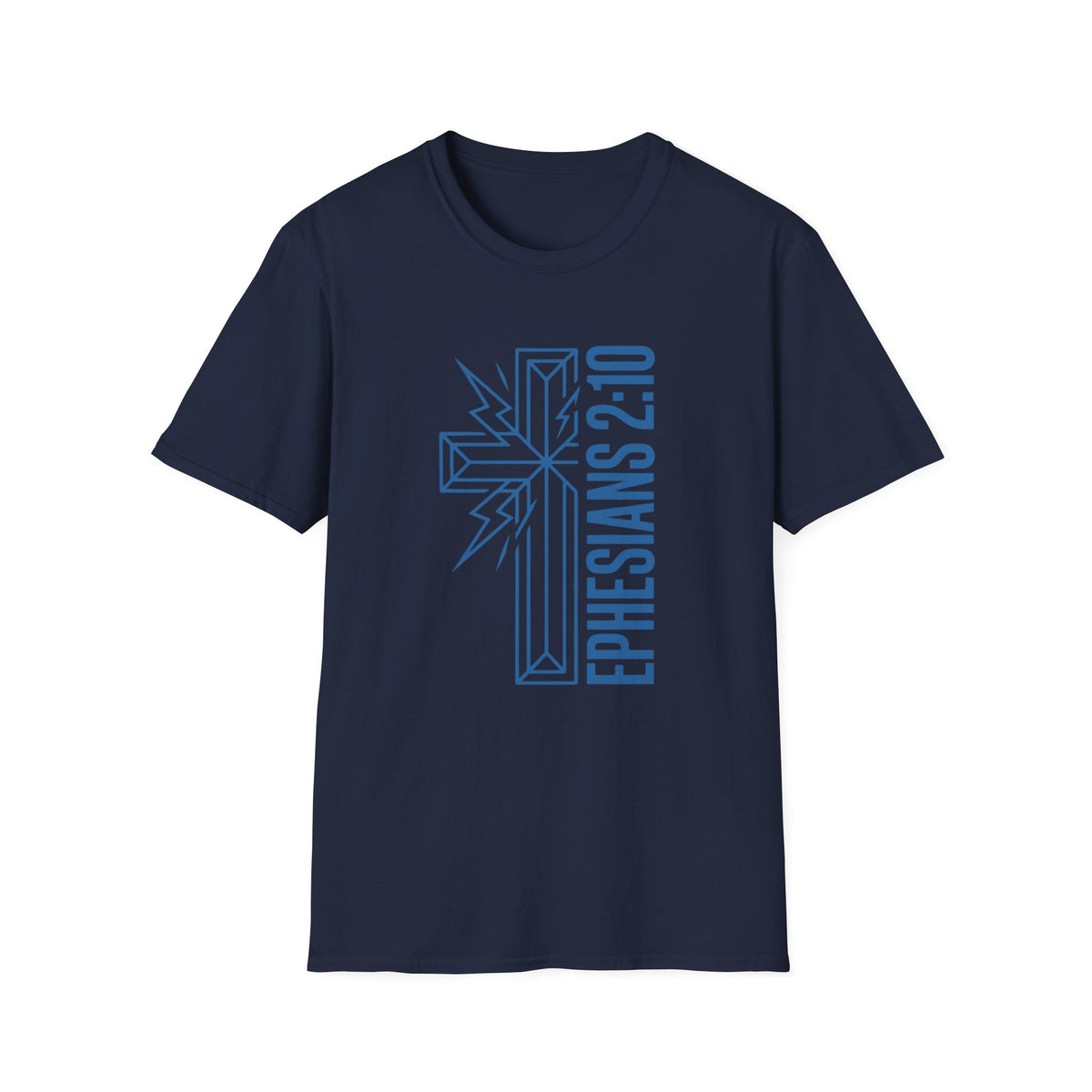 Electric Blue Cross T-Shirt