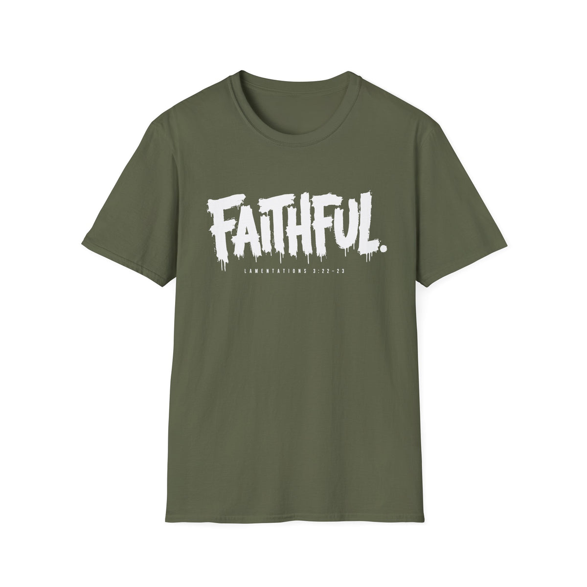 Faithful Graffiti-Inspired T-Shirt