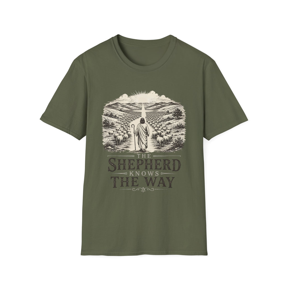 Shepherd Knows The Way T-Shirt