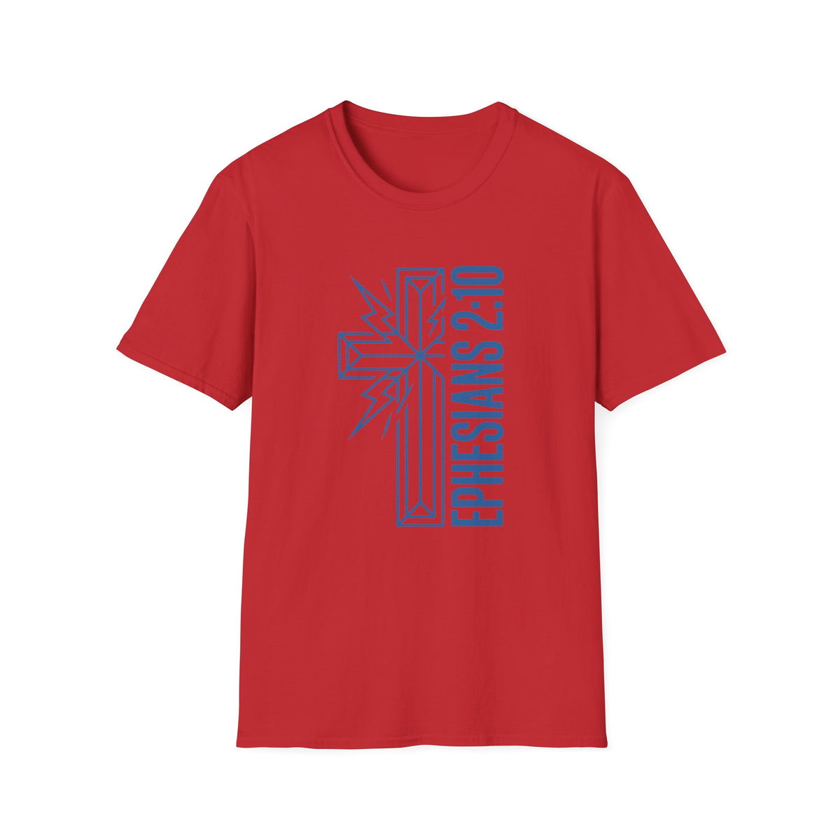 Electric Blue Cross T-Shirt