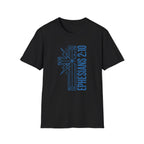 Electric Blue Cross T-Shirt